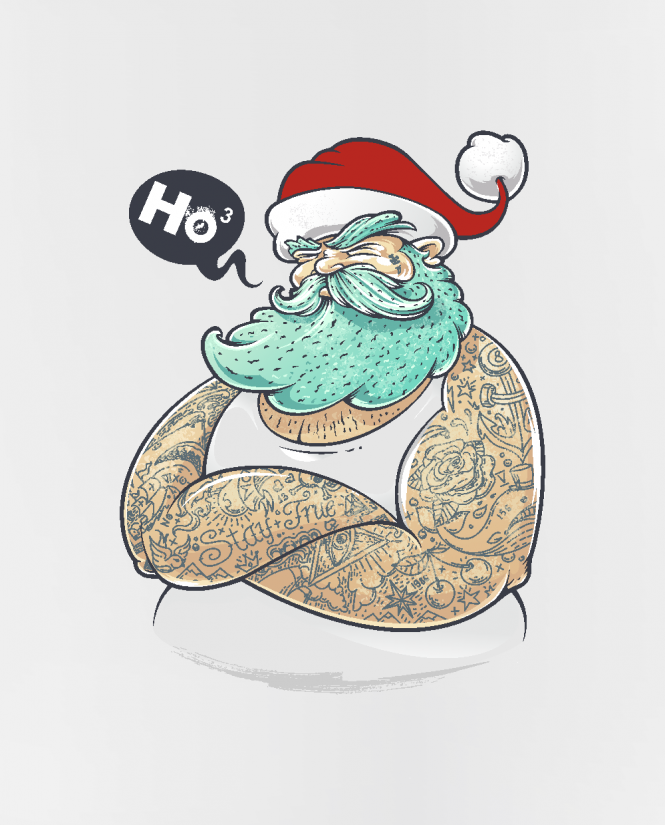 Puodelis Ho Ho Ho